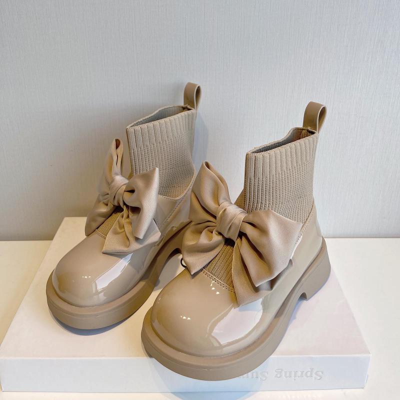 Kids-Boots-Fashion-Pu-Solid-Black-Bow-Girls-Uniform-2022-Spring-And-Autumn-New-Children-s.jpg